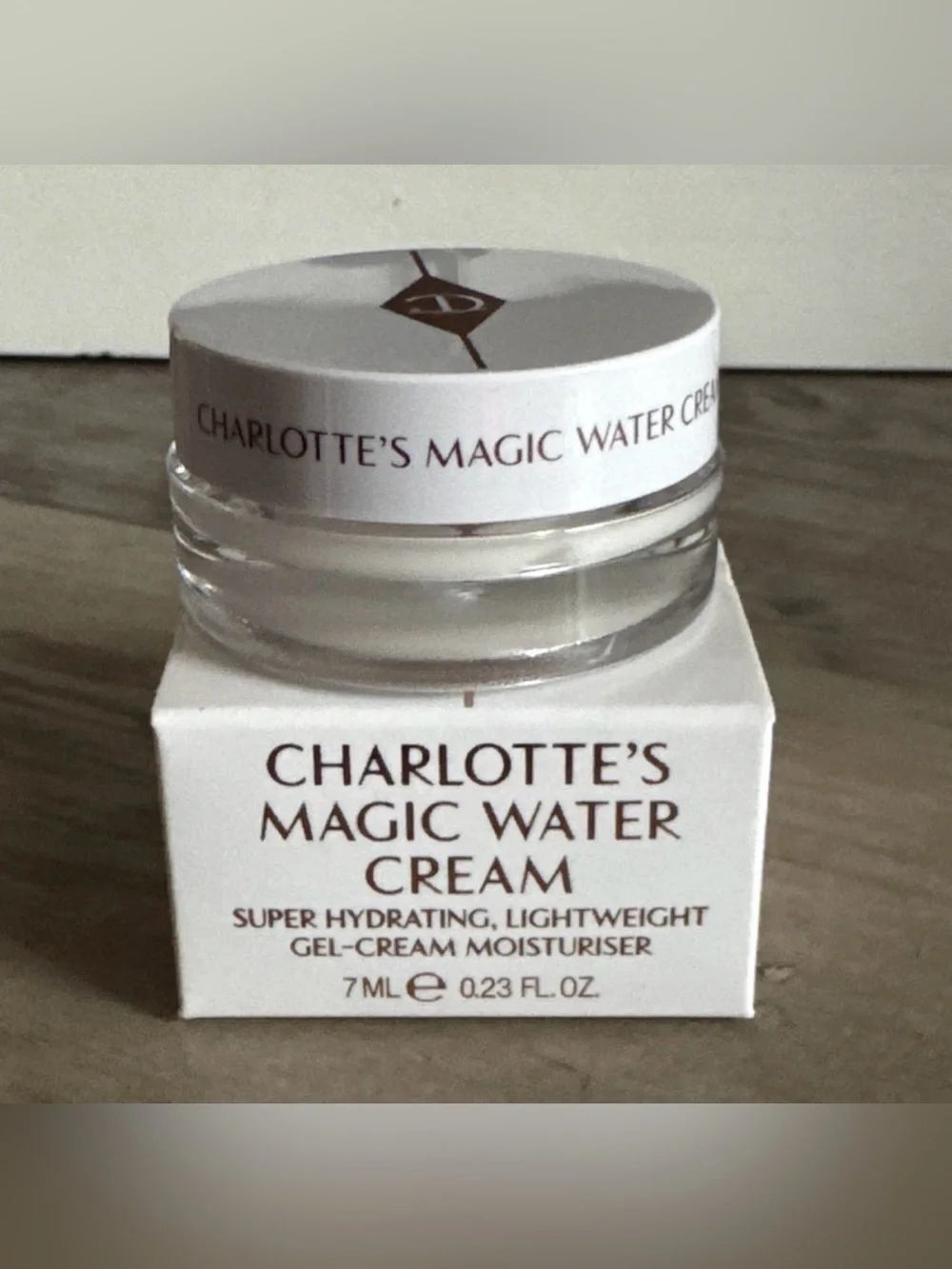 Charlotte Tilbury Magic Water Cream Super Hydrating LightWeight Gel Cream 0.23oz